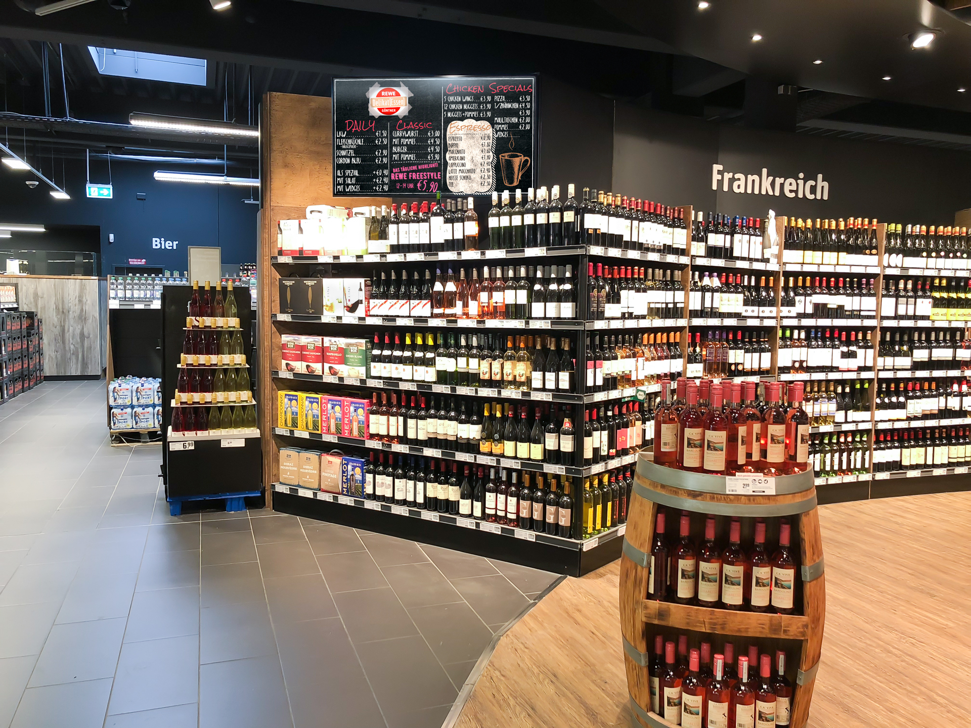 Digitaler Regalverlängerer und Imbisstheken-Promoter