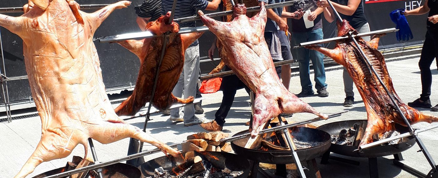 Auf den Vienna BBQ Days das größte ASADO Österreichs