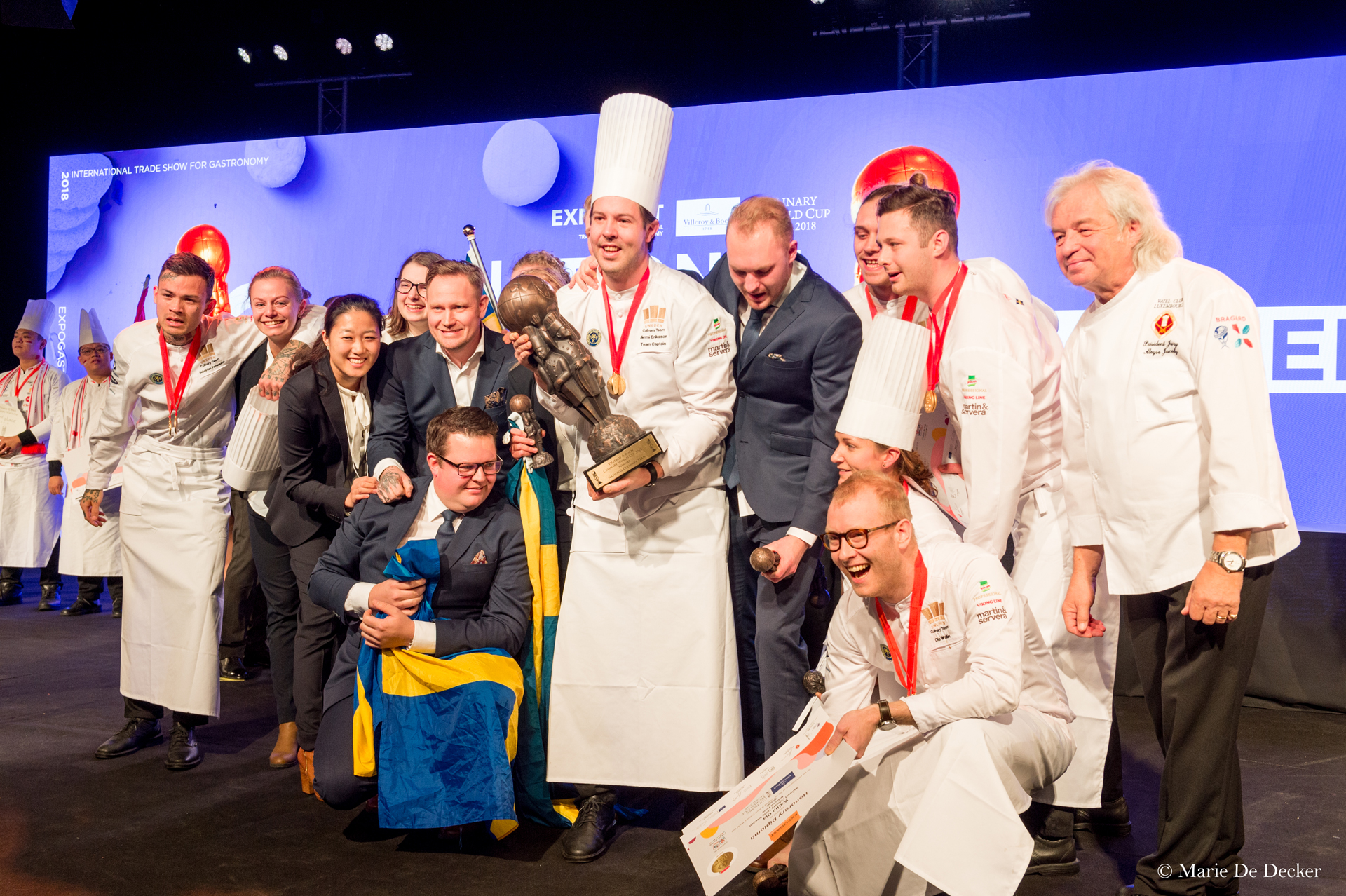 Gewinner "Best Culinary National Team" 2018 - Schweden