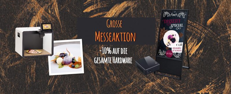 WESUAL Alles für den Gast Messeaktion